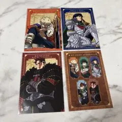 僕のヒーローアカデミア 十傑 ポストカード 爆豪勝己、飯田天哉エンデヴァーセット