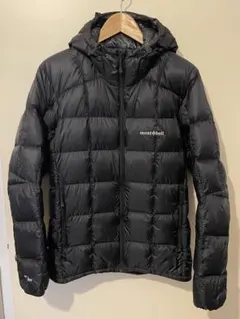 美品　モンベル　スペリオダウン パーカ Men's ブラック