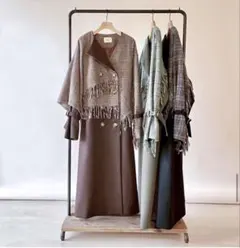 MURUAフリンジケープコート