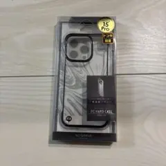 iPhone 15 Pro ハードケース　ブラック　未開封