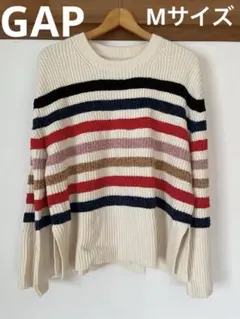 GAP ニットセーター Mサイズ ストライプ