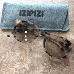 IZIPIZI サングラス べっ甲柄 ケース付きのサムネイル