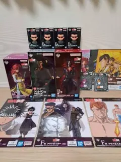 一番くじ 幽遊白書 暗黒武術会編 ラストワン賞　戸愚呂兄弟 蔵馬 鴉 ＋下位賞