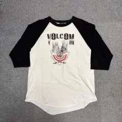 vintage VOLCOM グラフィックプリント 七分袖カットソー