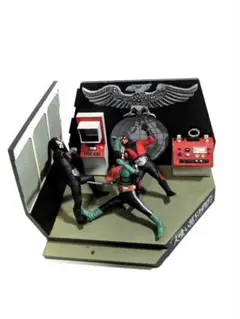 仮面ライダー名鑑ジオラマセットフィギュア
