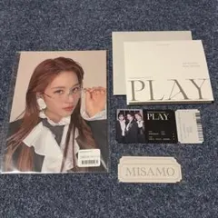 MISAMO PLAY ONCE JAPAN特典 A5ポストカード サナ