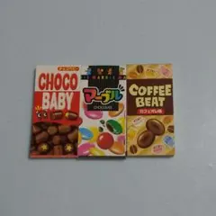 【未使用✽平成レトロ】平成当時品　お菓子パロディ　ミニメモ帳3種