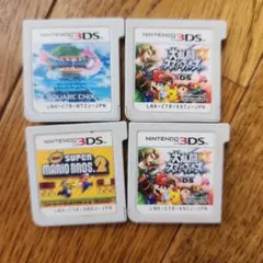 3DS ソフトまとめ売り ドラゴンクエスX1他 計4点