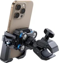 バイク スマホホルダー 4.7in~7in対応【自由撮影・超強振動吸収！】のサムネイル