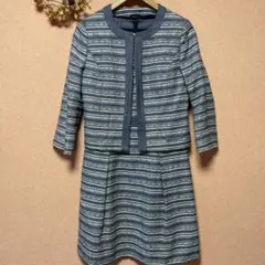 【ANAYI】　❣️美品❣️ツイードワンピースセットアップ　38