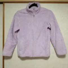 UNIQLO フリースジャケット 150 ラベンダー