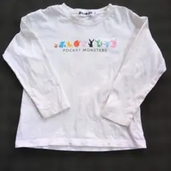 ブランシェス トップス イーブイ 長袖 120 ポケモン 白