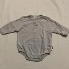 バースデイ　ムーミン ロンパース グレー　70cm