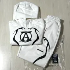 ATEEZ ヨーロッパ 限定 MD クロップド フーディ＆パンツセットMサイズ②