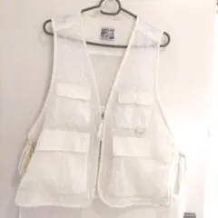 niko and... フィッシングベスト ホワイト