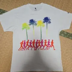 Stussy×NiKe カラフルランニングTシャツ Mサイズ