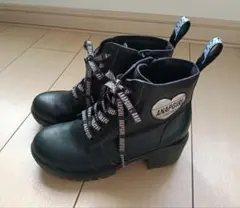 ANAP GIRL ブラックブーツ ※東京都東村山市まで直接引取り可。