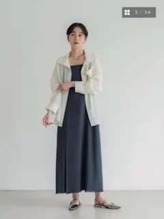 crewre クルーレ　ビッグポケットハイネックブラウス サイズ2