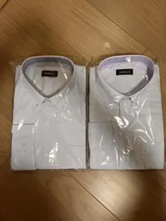 VARNIC ワイシャツ 長袖 メンズ 2枚セット