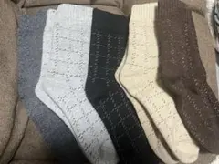靴下 メンズ 冬 暖かい 厚手ソックス あったか靴下 5足セット