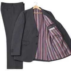 エトロ　麻100％　スーツ　セットアップ　ジャケット　パンツ　52のサムネイル