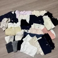petit main UNIQLO 西松屋　女の子洋服32点80㎝まとめ売り