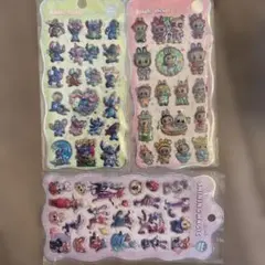 スティッチ　ズートピア　らぶ　3シール　セット