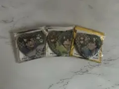 忍たま乱太郎 ナンジャタウン 缶バッジ 潮江文次郎 七松小平太 中在家長次