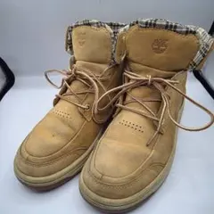 Timberland ITEZA ロールトップ【22.5】チェック裏地 ベージュ