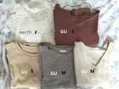 レディース トップス 5点セット　まとめ売り　S〜Mサイズ