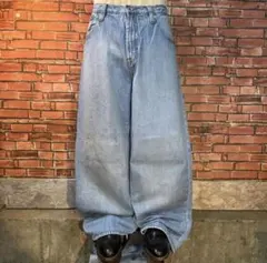USA古着 デニムパンツ rocawear ワイドストレート極太 Y2Kのサムネイル