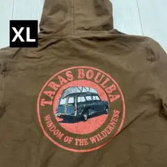 TARAS BOULBA 裏起毛ストレッチフードパーカー(車）　XL