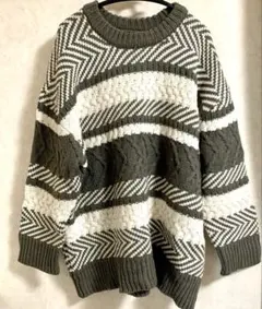 ゆったりニット