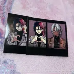 ルカス、ミヤジ バレンタイン チェキ風カード 悪魔執事と黒い猫