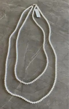 2連フェイクパールネックレス　東京スタイル　新品