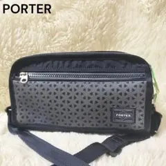 PORTER 吉田カバン ショルダーバッグ ヘキサリア ネイビー 【極美品】✨️ PORTER 吉田カバン ショルダーバッグ ヘキサリア ネイビー 【極美品