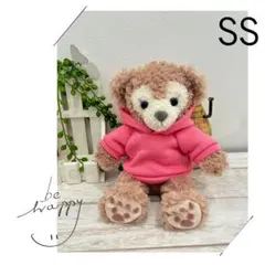 パーカー チェリーピンク☆シェリーメイSS ダッフィーSS☆ハンドメイド 洋服