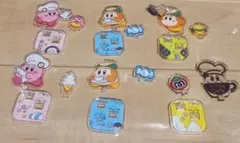 星のカービィ　カービィカフェ　ミニアクリルスタンドコレクション6点