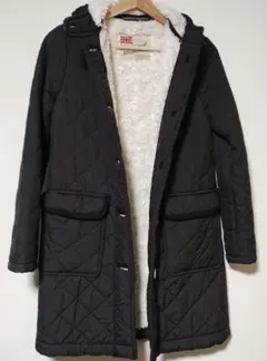【美品】トラディショナルウェザーウェア　キルティングコート　32 ボア素材
