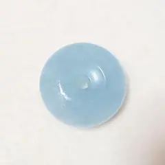 《アクアマリン☆ドーナツ型》天然石　パワーストーン　ビーディスク