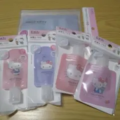 HELLO KITTY ポータブルトラベルチューブセット