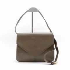 YVES SAINT LAURENT ショルダーバッグ ブラウン レザーのサムネイル