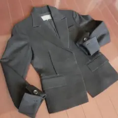 BODY DRESSING Deluxe ブラック ジャケット ウール カシミア