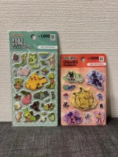 K*n様 【韓国限定】正規品　ポケモン シール　2枚セット