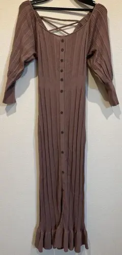 リリアンカラット ニットワンピース