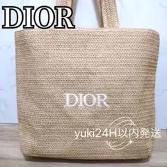 ディオール最新刺繍ストロートートバッグ ノベルティ新品未使用 k016t
