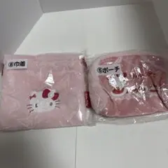 （未開封）ハローキティ ポーチと巾着セット