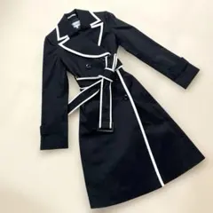 ピンキー&ダイアン　バイカラートレンチコート