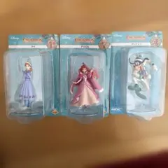 ディズニー クリスマス フィギュア アナ アリエル グーフィー