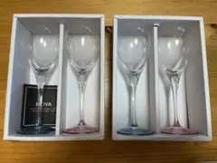 HOYA クリアワイングラス 2個セット